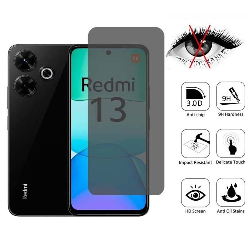 ฟิล์มกันมอง สำหรับ Redmi13 4G ฟิล์มกระจก ฟิล์มความเป็นส่วนตัว For Redmi A3 10C 12C 13C A1 A2Plus 10A 9 9A 9T 011