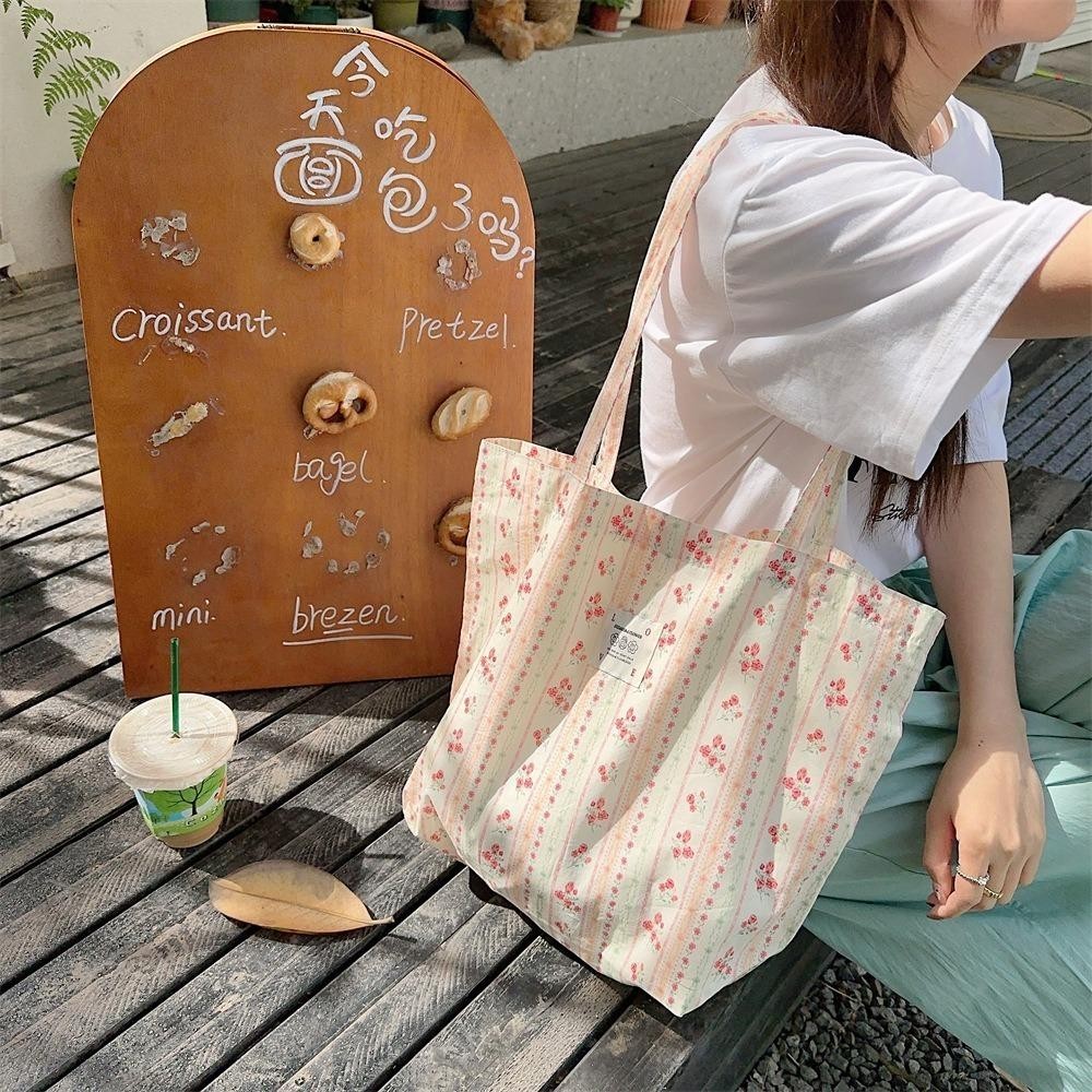 Fight Fresh Rose Flower Backpack, Simple Romantic Elegant Tote Bags Student Backpack, Women Girl Large Capacity Birthday Gifts Shoulder Bags