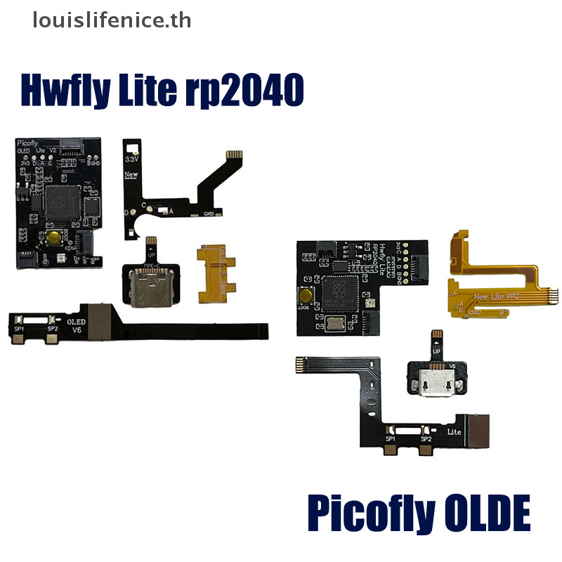 Lnth 1 ชุดสําหรับ Picofly OLED Chip Upgradable Flashable รองรับ Hwfly Lite Rp2040 สําหรับ Picofly Core ร้อน