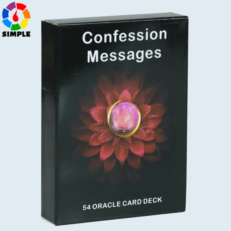 Confession Messages Oracle Cards Twin Flame Love Messages 54 Oracle Cards Deck