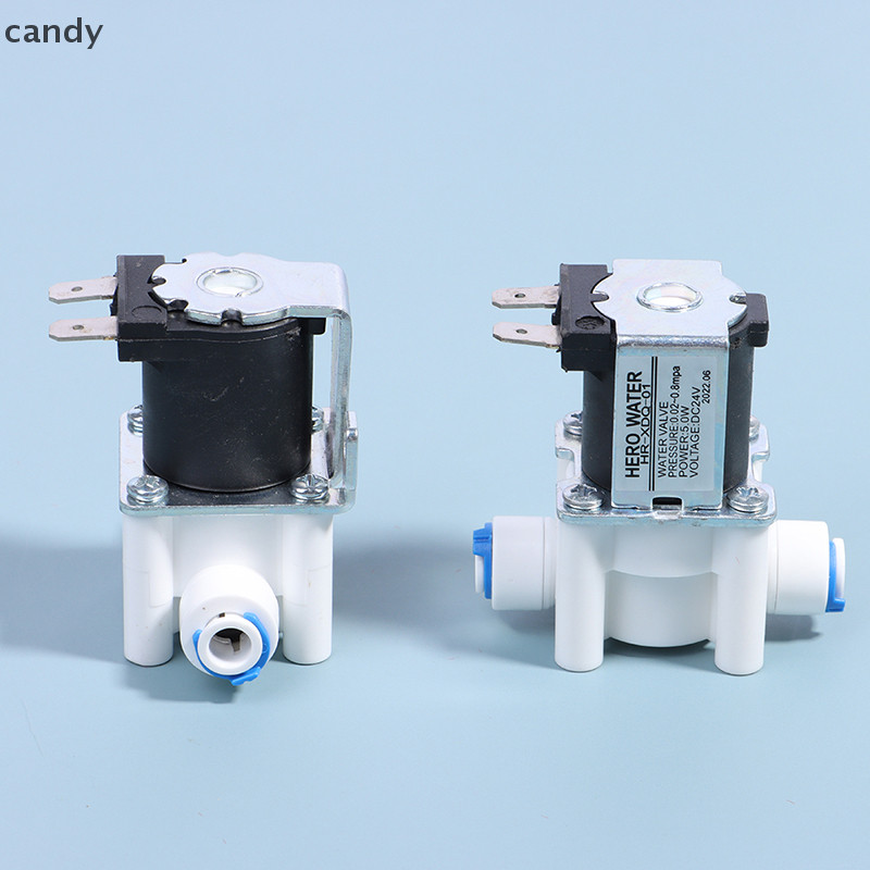 Ndy 1PC โซลินอยด์วาล์วทางเข้า, เครื่องทําน้ําบริสุทธิ์ 12V/24V, เครื่องกรองน้ํา N