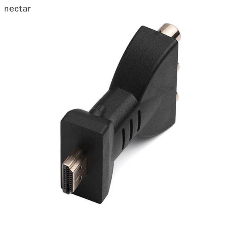 Tar AV สัญญาณดิจิตอล 1080p อะแดปเตอร์ HDMI เป็น VGA HDMI เป็น AV RCA สายสัญญาณเสียงวิดีโอ N