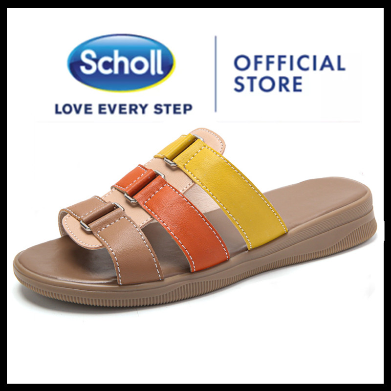 รองเท้าลำลองหนังสำหรับผู้หญิง Scholl แบบ Boat Shoes หรือ Loafers