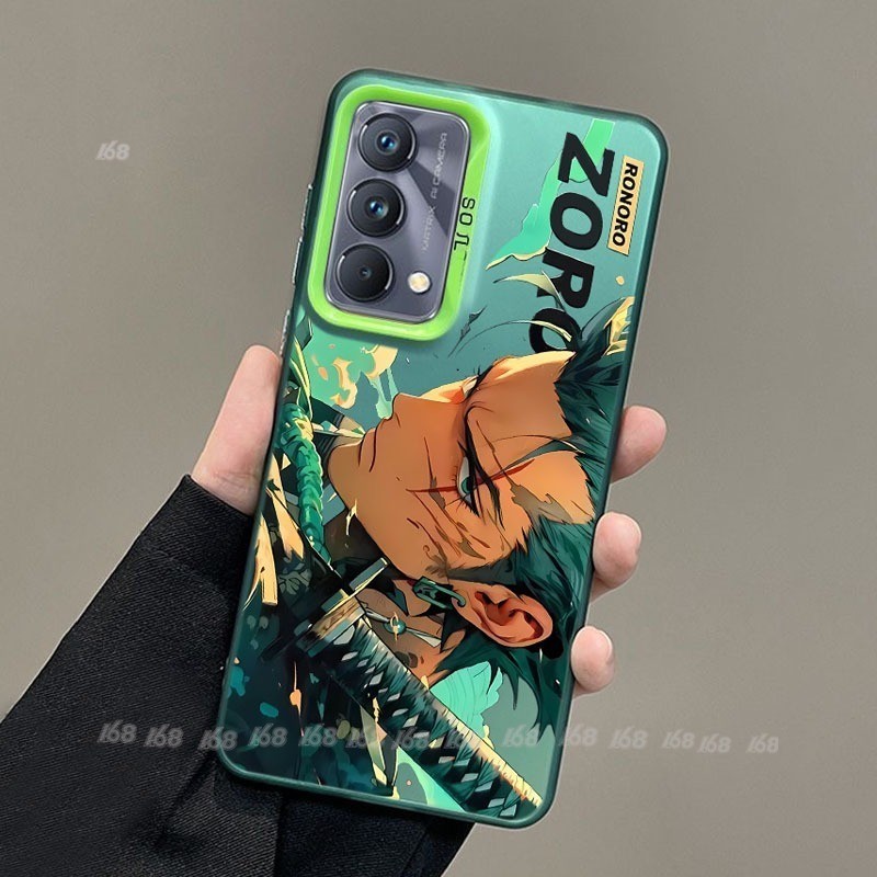 เคส Realme GT Master Edition เคส Realme GT6 GT 6T เคส One piece Luffy Zoro เคสโทรศัพท์ กันกระแทก การ์ตูนอนิเมะ เนื้อด้าน แข็ง เคสโทรศัพท์