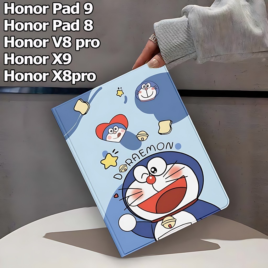เคสแม่เหล็ก Honor 360°ซองหนังอะคริลิคแบบหมุน for Honor Pad 9 / ออเนอร์ แพด X9/Honor Pad 8/ V8pro /Honor X8pro เคส Honor