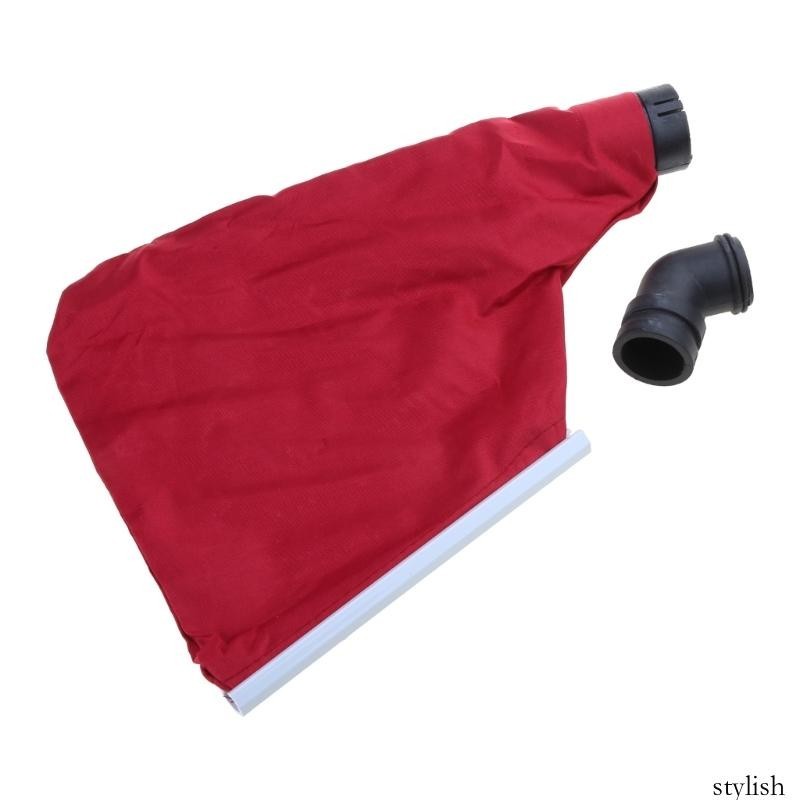 มีสไตล์ Miter Saw Dust Collector Bag ทําความสะอาดง่ายขี้เลื่อย Collector ยืดหยุ่น Hood Hole