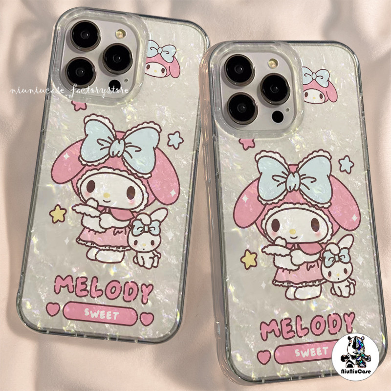 For เคสไอโฟน11 13 ลายการ์ตูน ลายการ์ตูน Case For iPhone 11 12 14 15 Pro Max X 7 8 Plus XR XS เคส เปลือกหอยทะเลหลากสีสัน