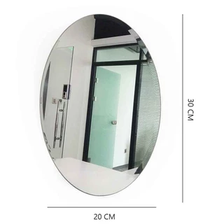 จะไม่แตก กระจกอะคริลิก แบบติดผนัง กระจกห้องน้ำ ขนาด bathroom mirror ไม่จำเป็นต้องเจาะรู หอพัก อพาร์ทเม้น