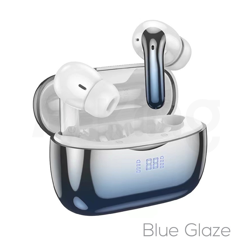 HOCO EQ16 หูฟังบลูทูธ หูฟังไร้สาย Bluetooth V5.3 TWS ANC&ENC ตัดเสียงรบกวน มีไมโครโฟนและเคสชาร์จ ใช้