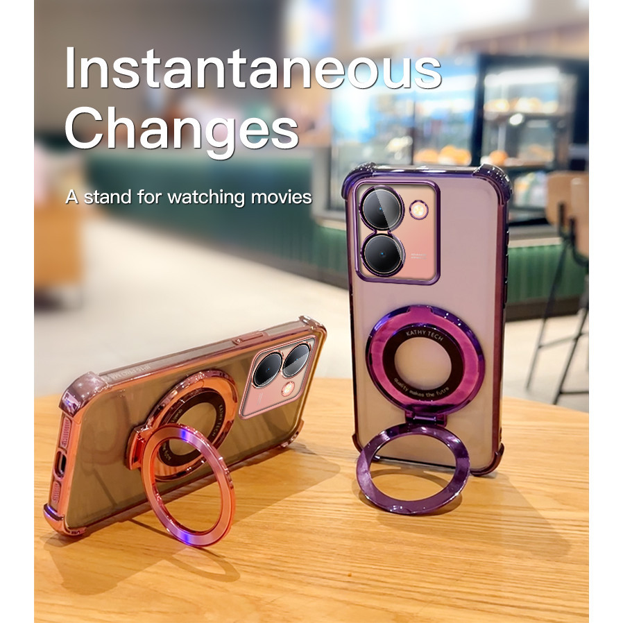 เคส vivo Y27S Y27 Y36 5g เคสโทรศัพท์แบบตั้งได้