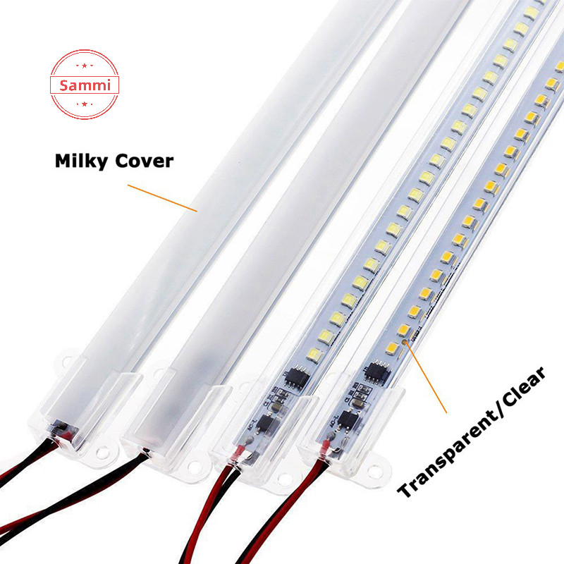 Sammi AC220V LED Bar Light ความสว่างสูง 2835 LED คลิป 30 ซม.40 ซม.72LEDs hard Strip ประหยัดหลอด LED TH
