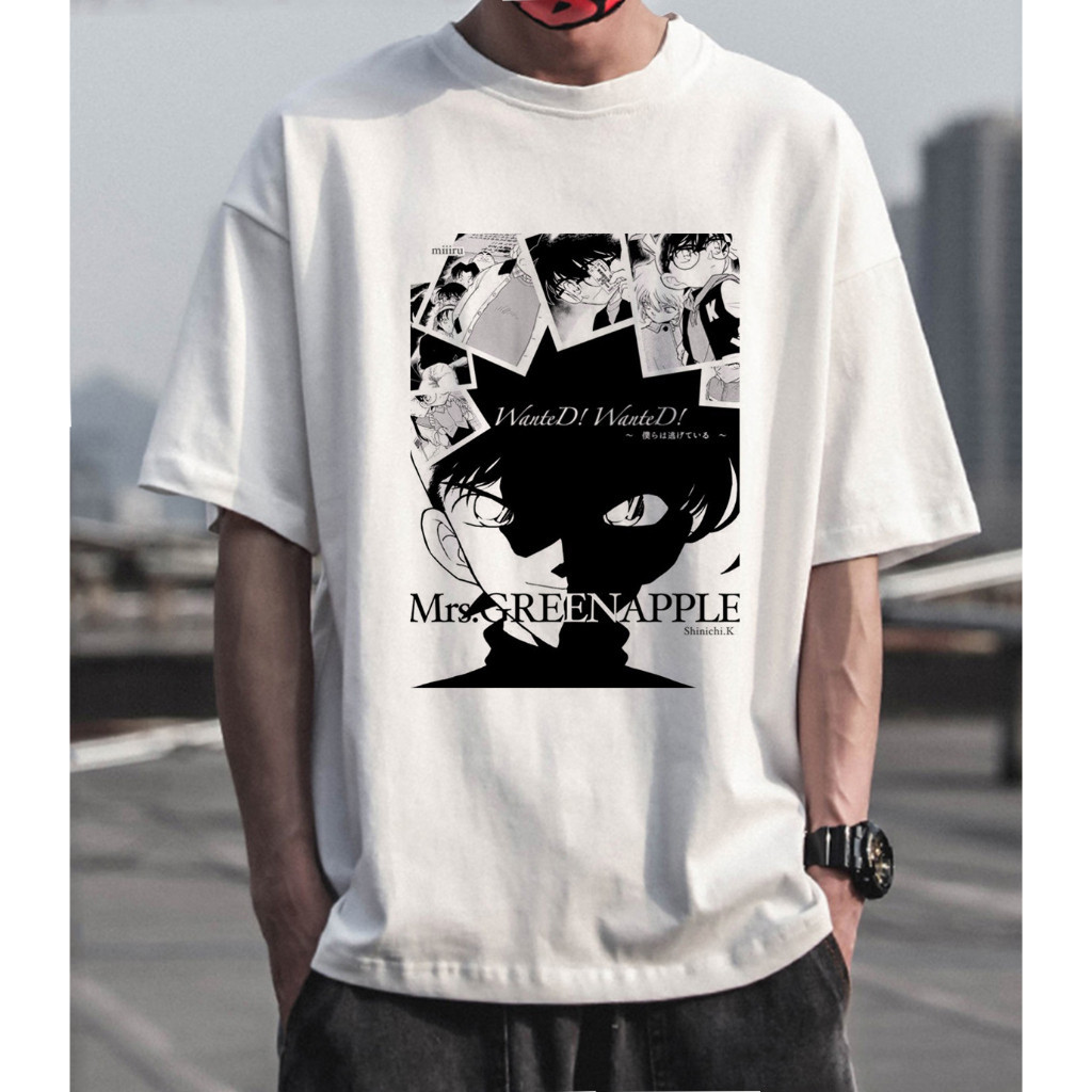 Karimake T-Shirt Anime Detective CONAN EDOGAWA SHINICHI Anime T-Shirt