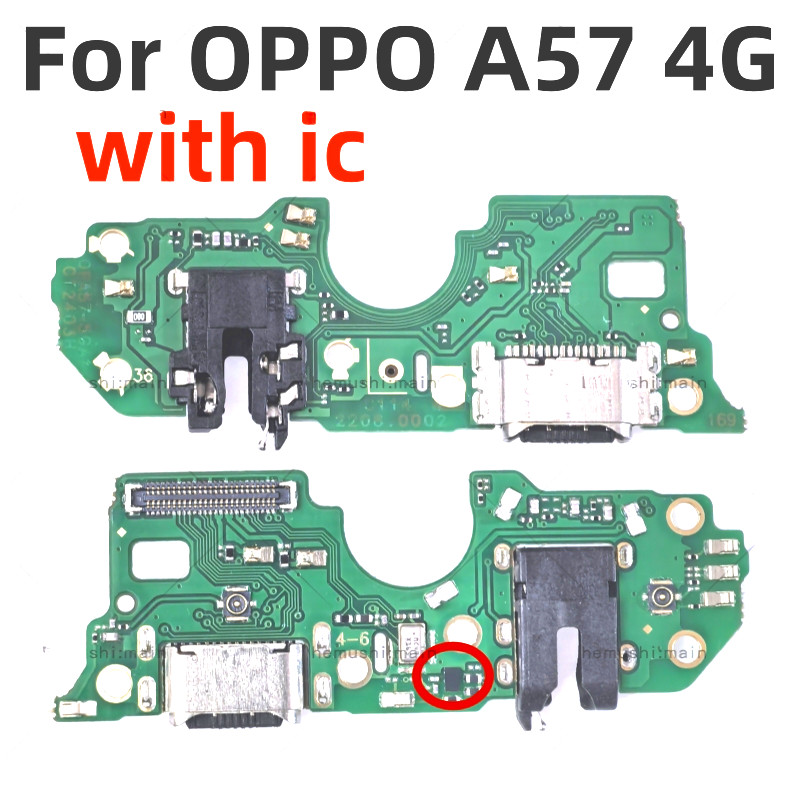 1x USB ชาร์จพอร์ตชาร์จสําหรับ OPPO A57 4G เมนบอร์ด flex พอร์ต USB flex Cable