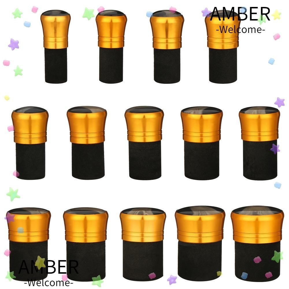 Amber บล็อกป้องกันคันเบ็ดตกปลา ซิลิก้าเจล