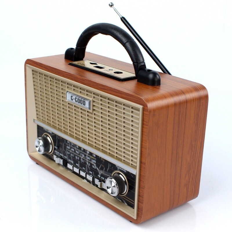 วิทยุ วิทยุวินเทจ G-Good นาทีนี้ต้อง วิทยุ+ลำโพงบลูทูธในเครื่องเดียว ลำโพงเบสหนัก(BT//FM.AM/USB/SW/T