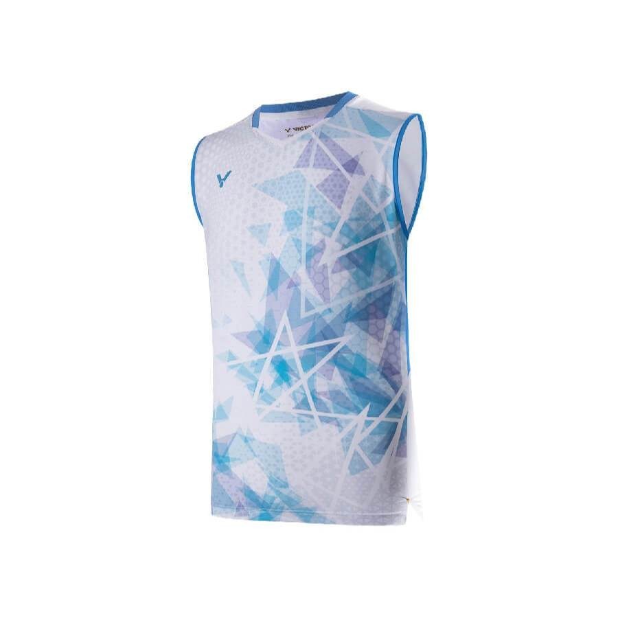 VICTOR เสื้อกีฬาแบดมินตัน แขนกุด รุ่น T-40002 (Bangna)