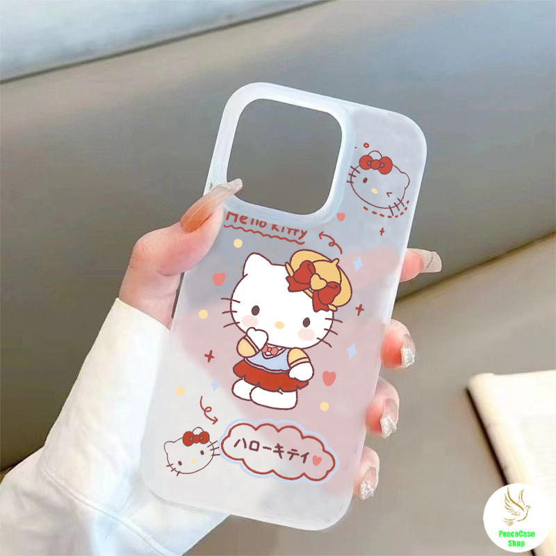 COD-ในไทย🔥เคสแฟชั่น ลายการ์ตูน น่ารัก เกาหลี สําหรับiPhone 7 8 X 11 12 13 14 15 TPU เคสโทรศัพท์ฝ้า กันกระแทก Unisex