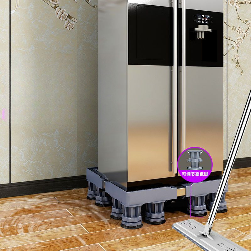 ฐานตู้เย็นไฮเออร์ (Haier) ประตูเดียวและสองบานเพิ่มความสูงรองรับอเนกประสงค์ Midea Siemens โครงเคลื่อน