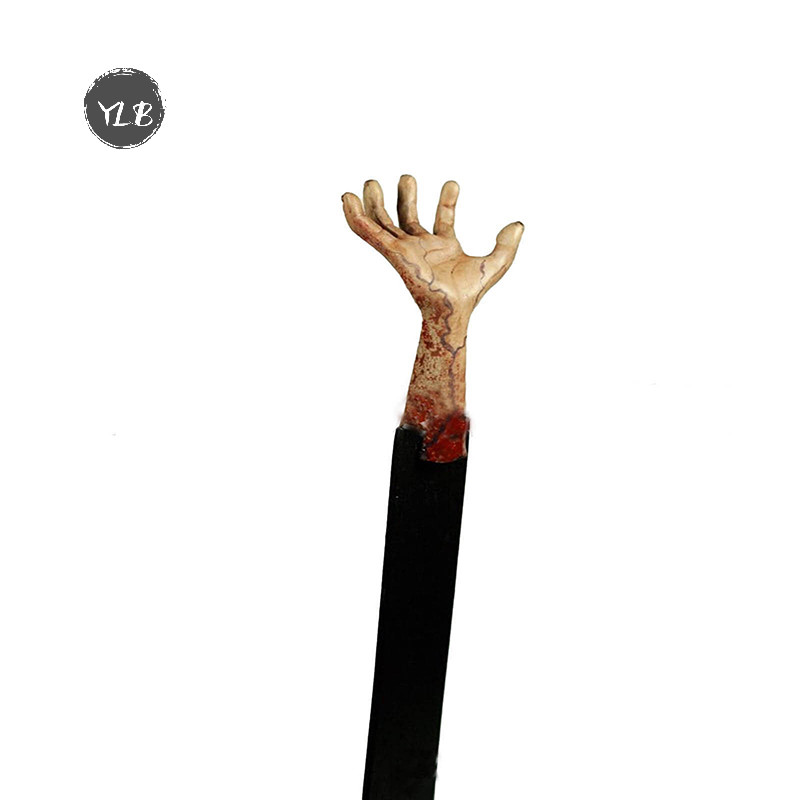 Ylb> Creative al ที่คั่นหนังสือมือน่ากลัวตลกงานฝีมือเรซินปีศาจที่คั่นหนังสือเครื่องเขียนเครื่องมืออ่านหนังสือของขวัญฮาโลวีนใหม่