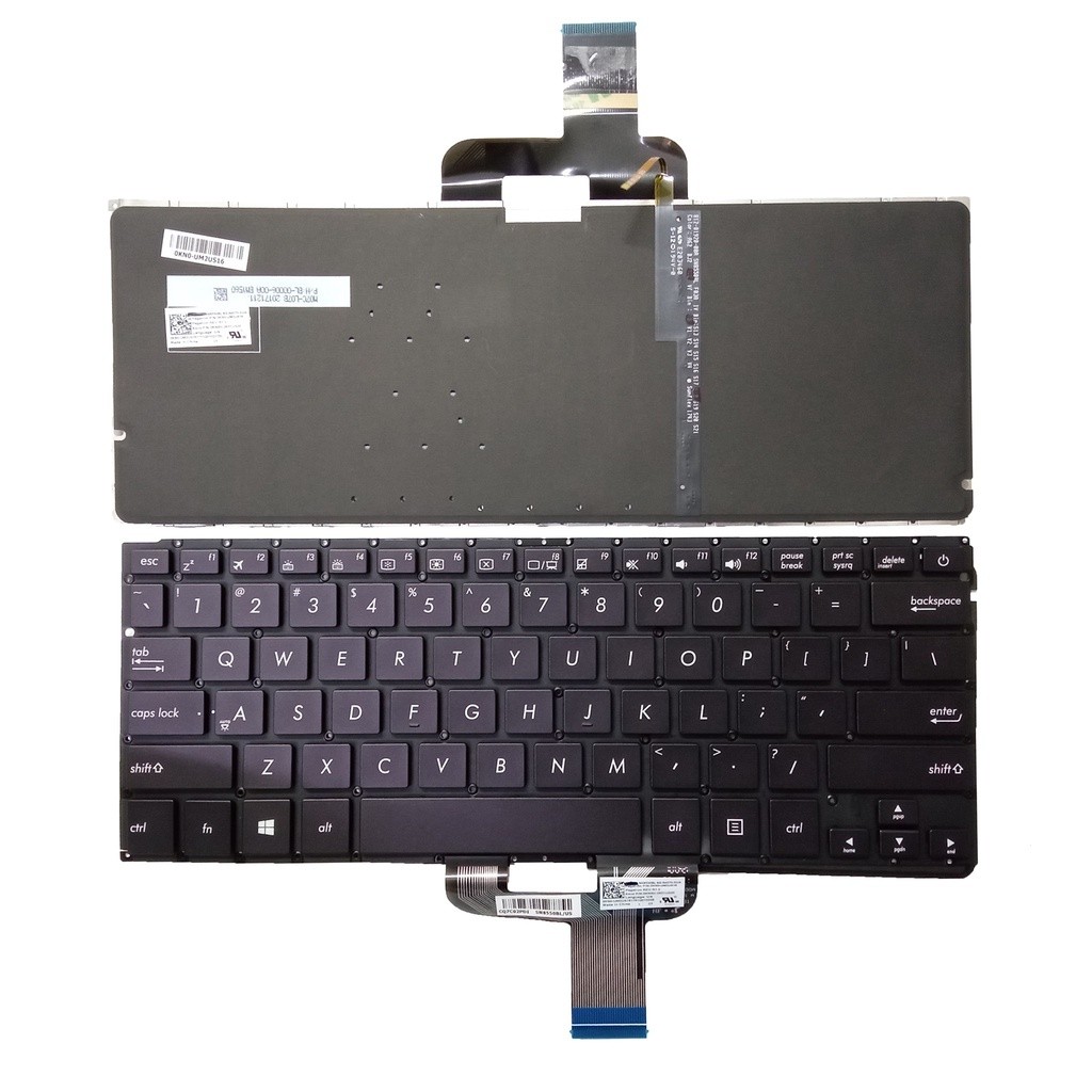 แป้นพิมพ์แล็ปท็อปใหม่สําหรับ Asus Zenbook UX310 ux310ua ux310uq UX410 ux410uq u4000u u4000u u4000u u