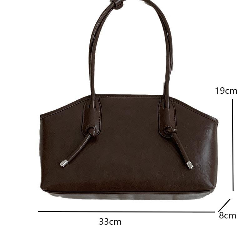 C&k Ladies One Shoulder Underarm Bag Commuter Retro Large Capacity Tote Bag - รูปที่ 3