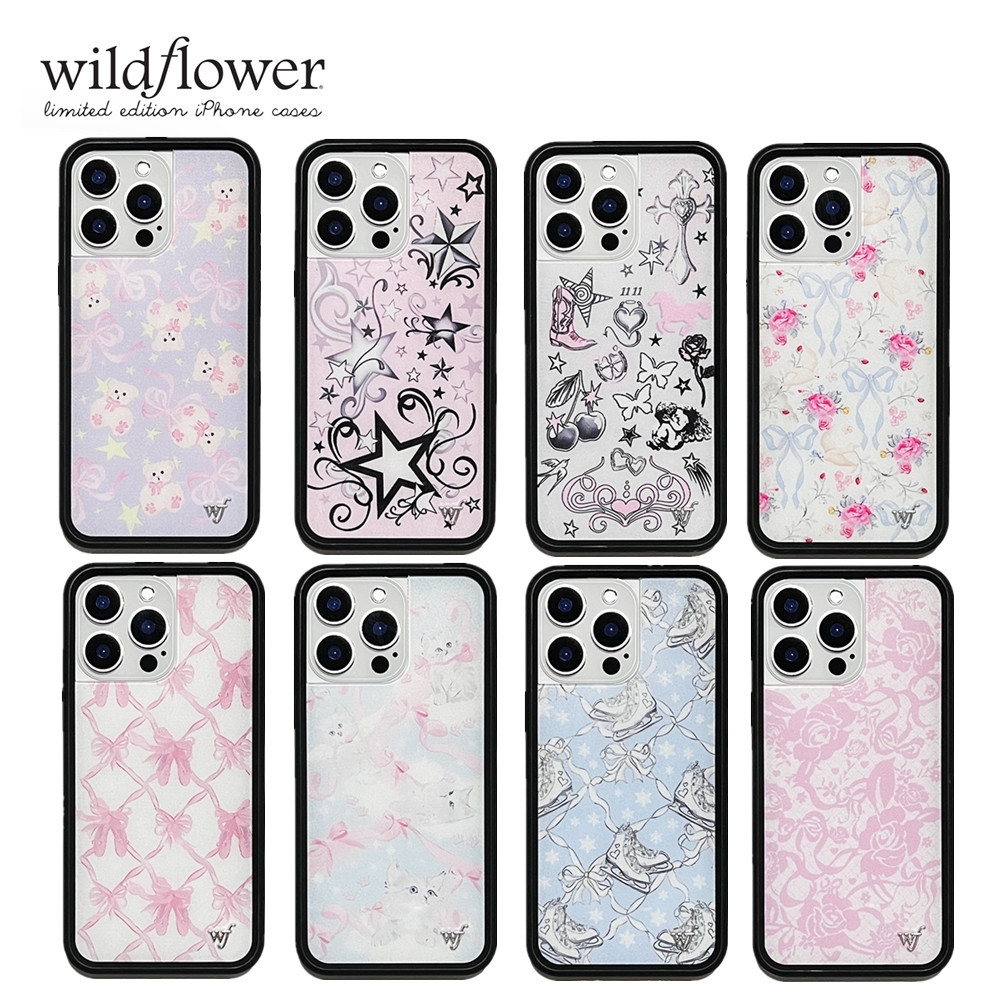 น่ารัก Pigeon รูปแบบ WF ปลอก Jointly ดอกไม้ป่าเคสโทรศัพท์สําหรับ iPhone 16 Pro Max 15 14 13 12 Pro Max 14 15 16 Plus ซิลิโคนผ้านุ่ม Anti-Falling อะคริลิคกันกระแทกปกหลัง
