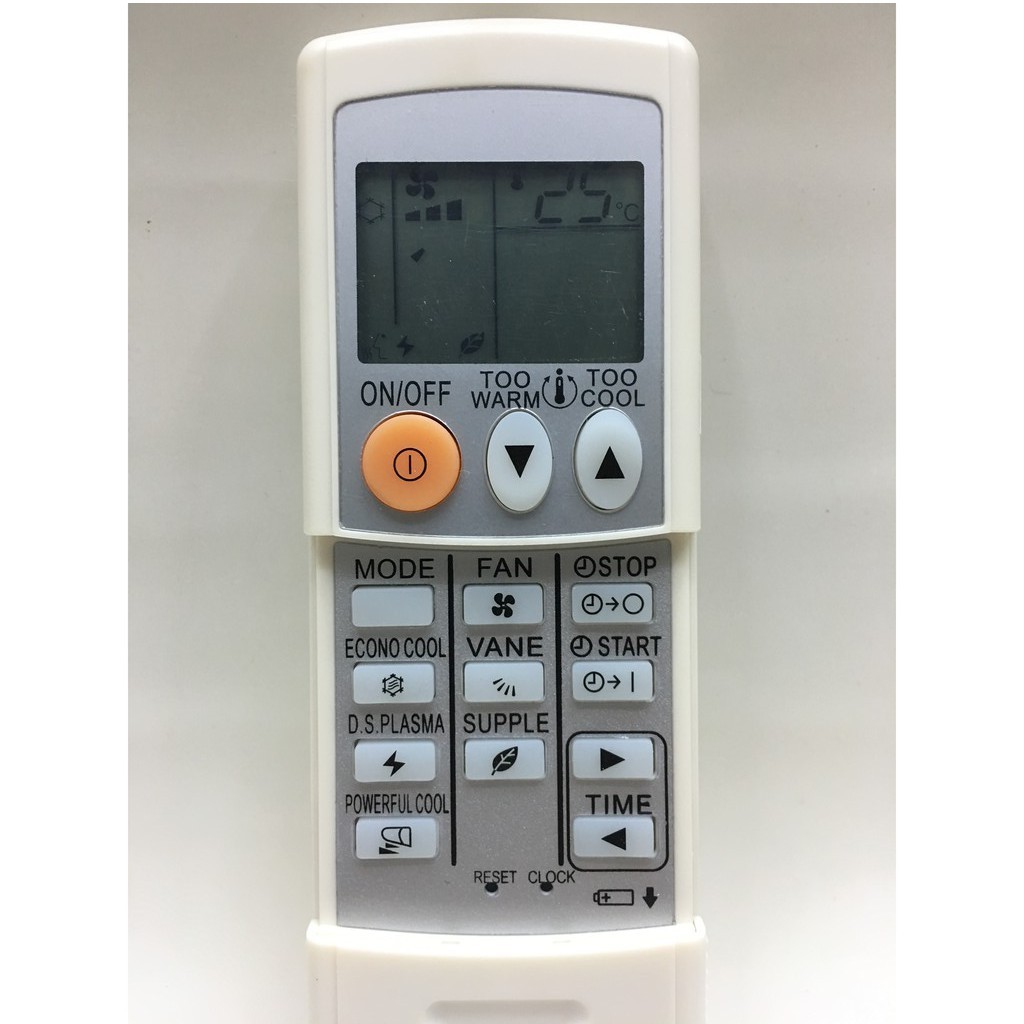 รีโมทแอร์ Mitsubishi KD05D/KM05D (ปุ่มฟังก์ชั่น 11 ปุ่ม) [เก็บเงินปลายทาง]