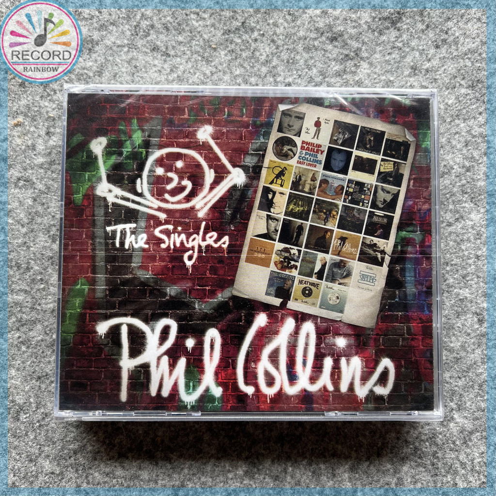 Phil Collins Singles 3CD Original Album [Sealed] Brand New