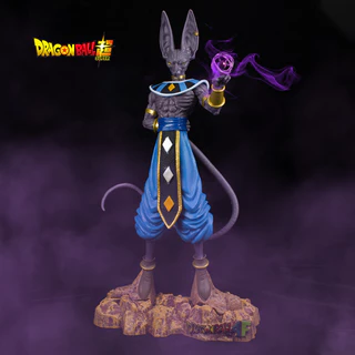 สถานที่ท้องถิ่น 30 ซม.DRAGON BALL Beerus Goku คอสเพลย์ Gods of Destruction Super Saiyan Action Figure รุ่น Q ตุ๊กตาของขวัญเด็กตกแต่งรถเครื่องประดับของเล่นคอลเลกชันตกแต่งบ้านประติมากรรม