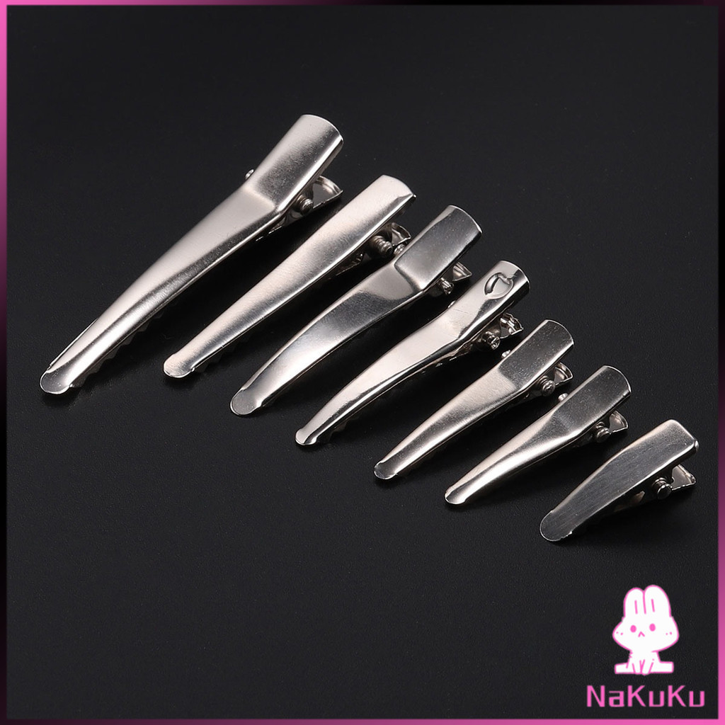 NKK กิ๊บปากเป็ด วัสดุโลหะ อุปกรณ์เสริม DIY อุปกรณ์ร้านทำผม Hair Clips