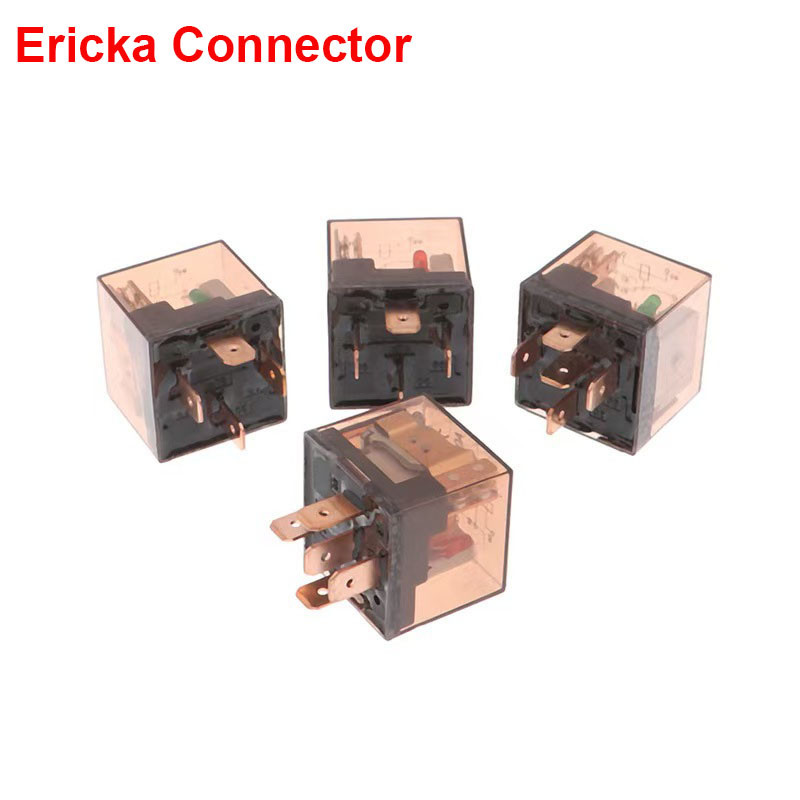 12v 24v รีเลย์ยานยนต์ 4 pin 5 pin High Current 80A100A กันน้ําแตรรถเริ่มการปรับเปลี่ยนไฟหน้า
