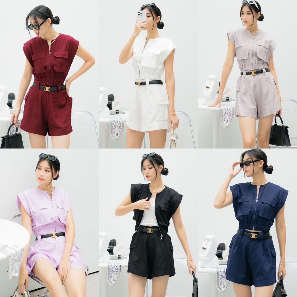Yourstyle - Zizou Set - ชุดสั้นผู้หญิง