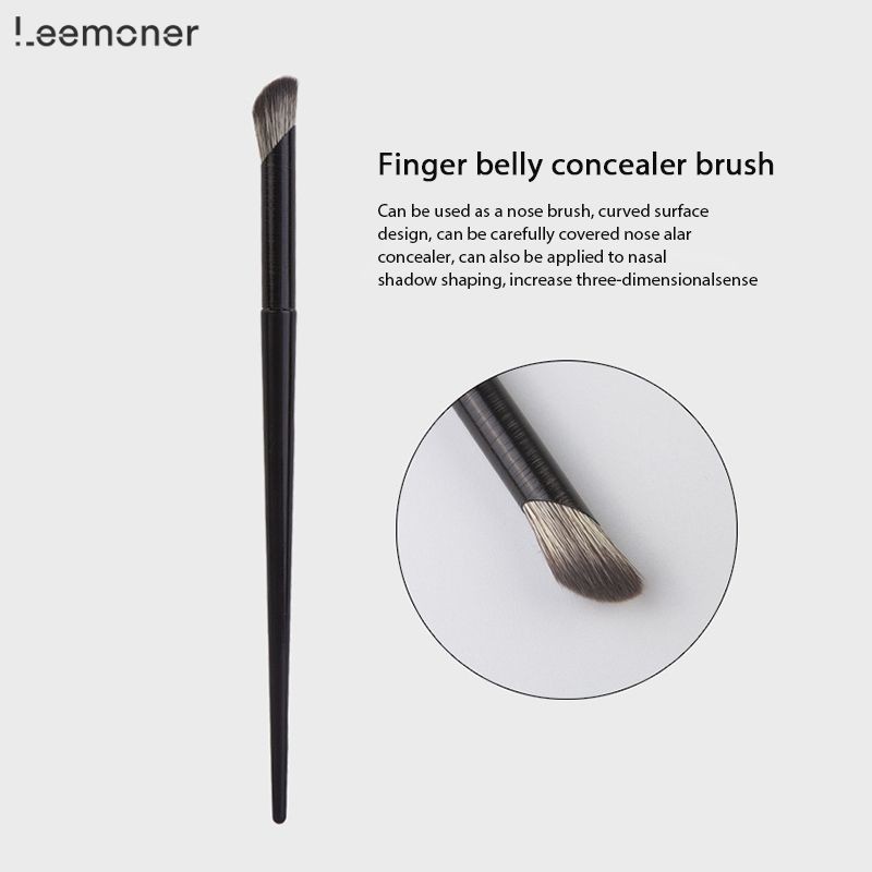 [Lemon]ตลับหมึกคอนซีลเลอร์แปรง แต่งหน้าความงามด้ามไม้ด้าม แต่งหน้าสากล-LN