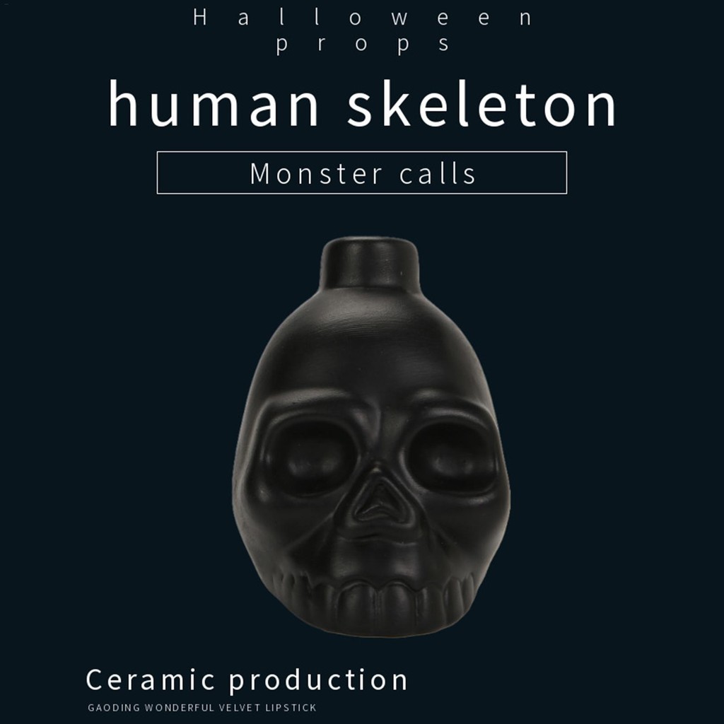 Aztec Death Whistle Spooky Aztec Death Skull Whistle Prank ฮาโลวีนเครื่องประดับ caeudeyth