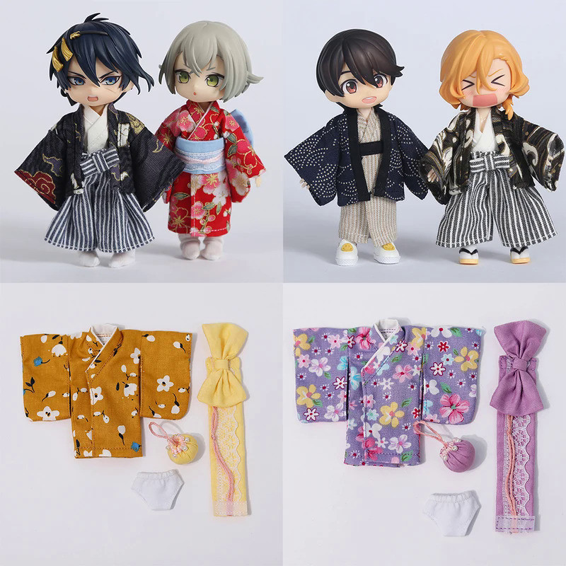 Obitsu 11 kimono Clothes Bjd Doll Clothes Accessories National Costume Japanese clothing For Ob11,Ym