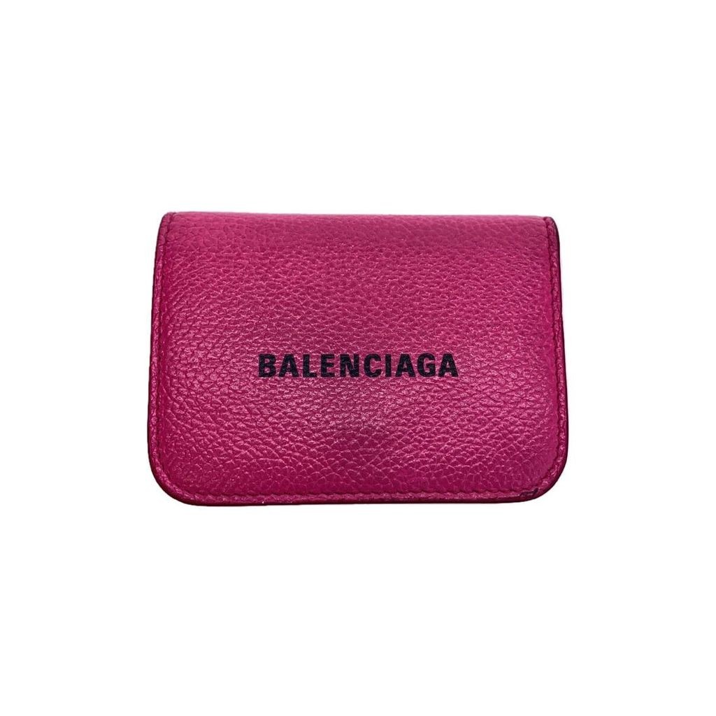 กระเป๋าสตางค์ Balenciaga Bi-fold 593813 หนังสีชมพู ส่งตรงจากญี่ปุ่น มือสอง 2342992318847
