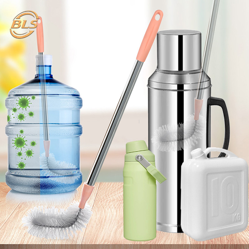 แปรงทําความสะอาดถังข้อศอกสแตนเลสที่ทนทานคุณภาพสูง – แปรงล้างขวดน้ําด้ามยาวอเนกประสงค์ที่สะดวก