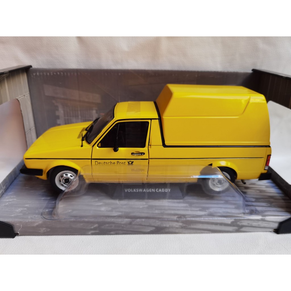 SOLIDO 1: 18 VW CADDY MK1 1982 Volkswagen Pickup Truck Model Alloy Out of Print Car Model-