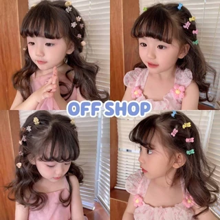 OFF SHOP 🥻 กิ๊บสำหรับเด็ก ตัวเล็กคละสีคละลาย จำนวนละ1ชิ้นราคาถูก (TM-4)
