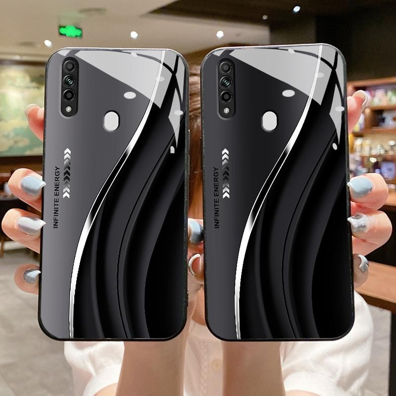 เหมาะสำหรับ OPPO A31 2020 A32 A33 A35 2021 A36 A3s กรณีโทรศัพท์ที่ดูดีเคส Simple Gradient Poland