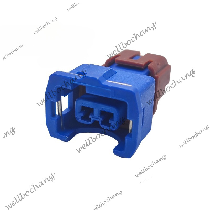 Mitsubishi 4G92 Mivec Intake Air Temperature IAT Sensor Socket Connector 2 Pin