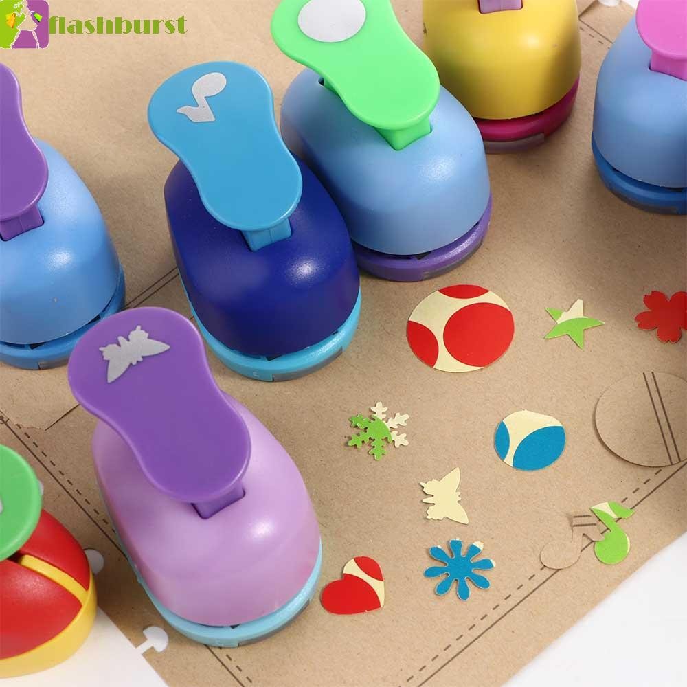 Flashburst วงกลม Punch DIY Craft โรงเรียนอุปกรณ์ลายนูน Punches 9/16/25 มม.เด็กของเล่นเด็ก Scrapbooking Punches