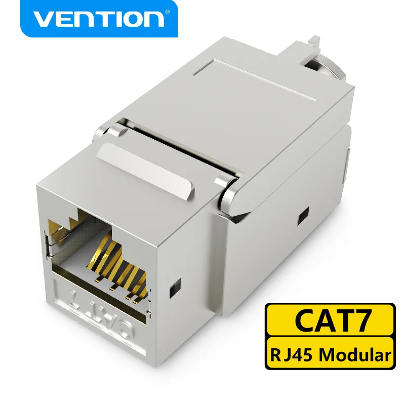 Vention RJ45 Connector 10Gbps Network Extender Extension for Cat8 Cat7 Cat6 Ethernet Cable Adapter G