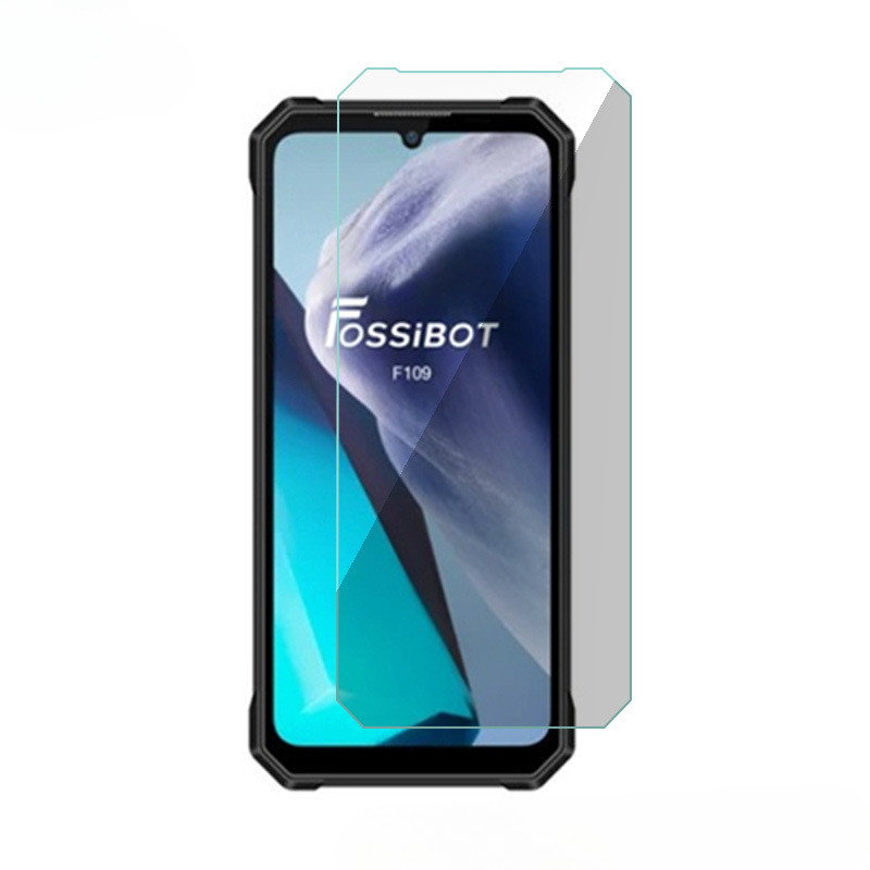 2.5D กระจกนิรภัยใสสําหรับ FOSSiBOT F109 5G ป้องกันหน้าจอสําหรับ FOSSiBOT F109 ฝาครอบด้านหน้าฟิล์มแก้