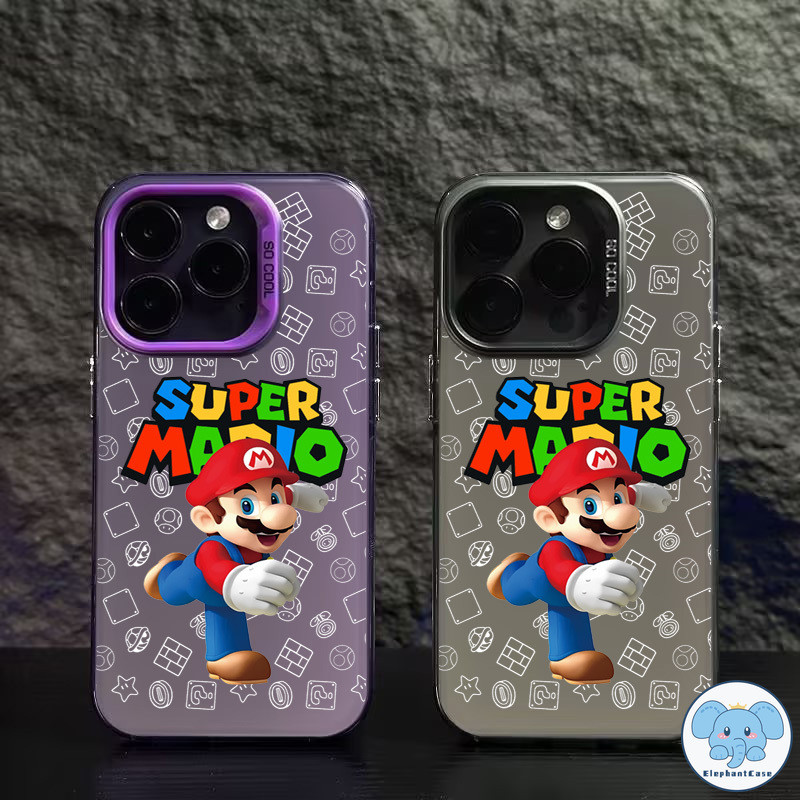 การ์ตูนซูเปอร์มาริโอ เคส Samsung A55 A05s A05 A13 A03s A04s A15 A14 A03 A03 A54 A23 A30s A32 A34 A02s A12 A24 A53