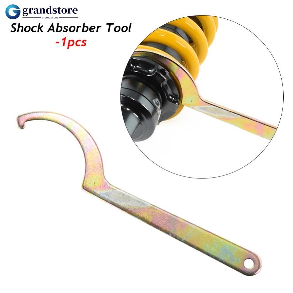 Grandstore รถจักรยานยนต์โช้คอัพ Suspension เครื่องมือ C Spanner ประแจมือเครื่องมือตะขอโลหะสําหรับ Suzuki ATV จักรยาน A9Y9