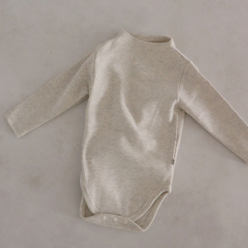 เด็กทารกฤดูใบไม้ผลิฤดูใบไม้ร่วง Warm ครึ่งคอเต่า Homewear Jumpsuit ชายหญิงเด็ก Bottoming Baby Onesie