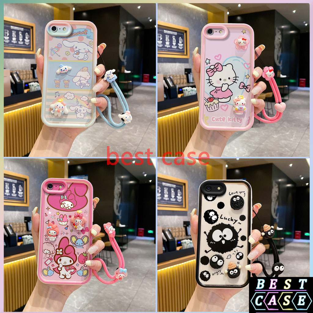 เคส OPPO A39 เคส OPPO A57 2016 เคส Cinnamoroll และ ‌Hello Kitty ลายการ์ตูนสามมิติรูปตุ๊กตาเคสโทรศัพท์นุ่มน่ารัก XX-TYGZ