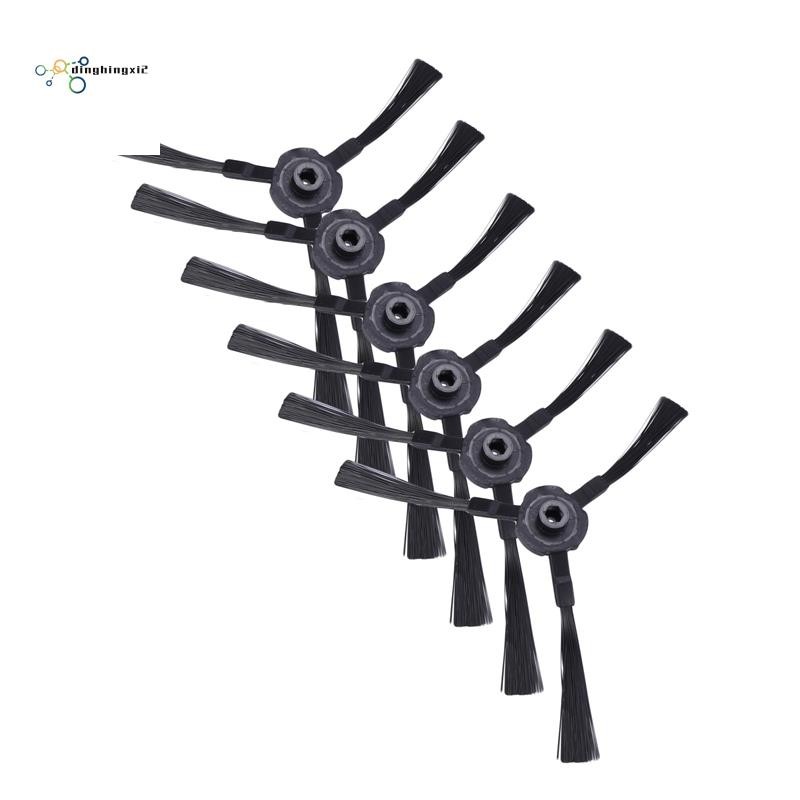 แปรงด้านข้าง (3 ขวา + 3 ซ้าย) สําหรับ A4 A6 A4S V3S V3L V3S Pro V5 V50 V5S V5S Pro X5 T4 X430 X432 X