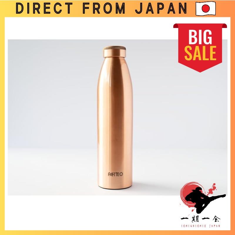 Copper Water Bottle Water Bottle High Durability Leakproof Ayurveda Made in India (950ml)